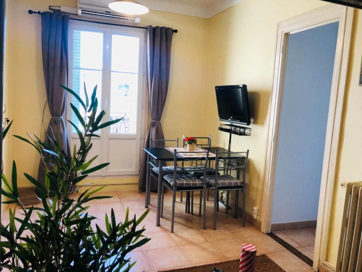 "Studio Ensoleille A Deux Pas Des Plages Avec Sa Grande Terrasse Privee !" Nice Exterior photo